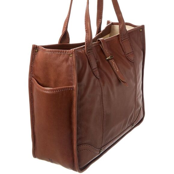 Frye Campus Leather Tote, Brown - Picture 3 of 4